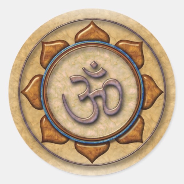 Autocollant Om (Devant)
