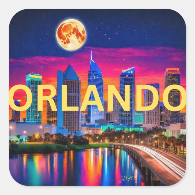 Autocollant Orlando (Devant)