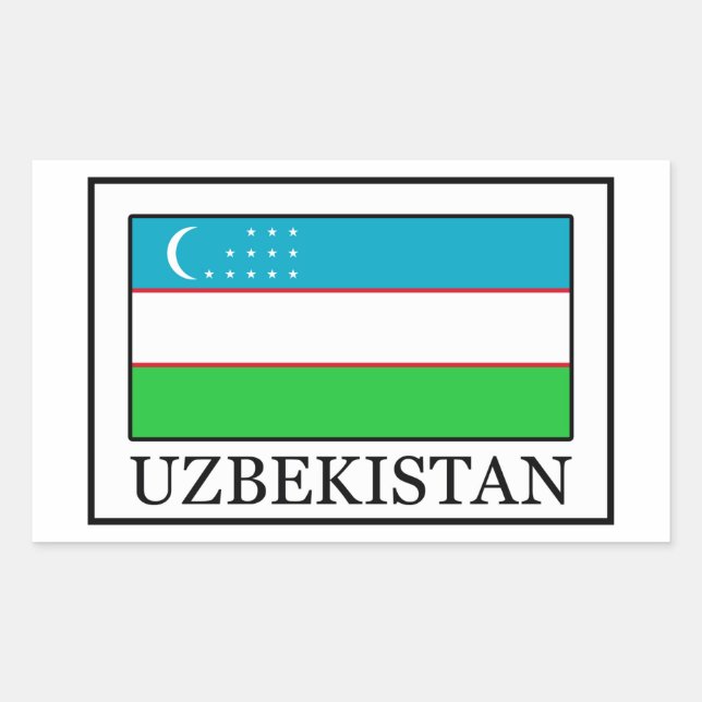 Autocollant Ouzbékistan (Devant)
