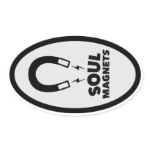 autocollant ovale classique