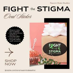 Autocollant ovale de sensibilisation à la santé me