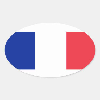 Autocollant ovale de style européen