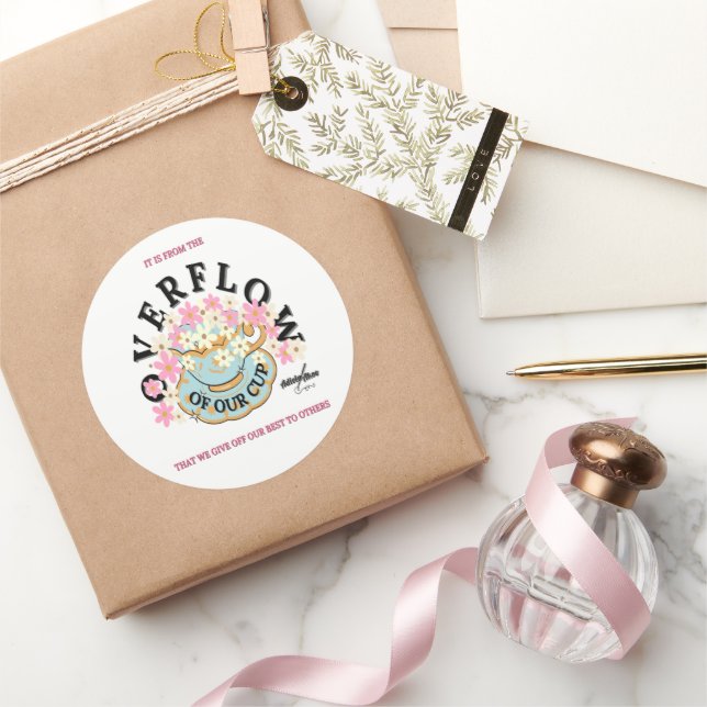 Autocollant OVERFLOW de Poet Adiela Akoo (Cadeaux)
