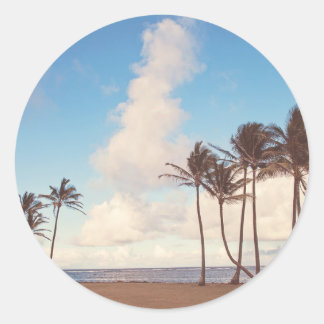 Autocollant Palmiers de l'île de Kauai