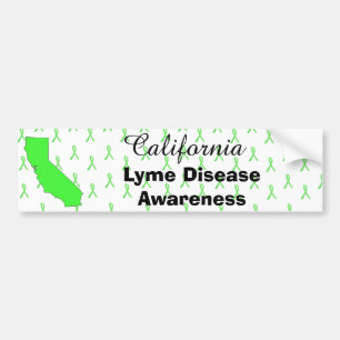 Autocollant pare-chocs Californie Lyme