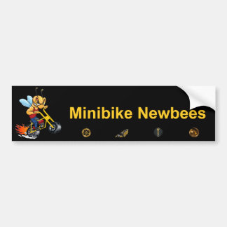 Autocollant pare-chocs de Newbee Minibike