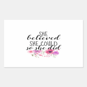 Autocollant pare-chocs féministe florale inspirati
