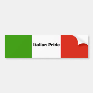 Autocollant pare-chocs italien
