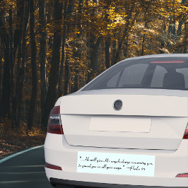 Autocollant pare-chocs Psalm 91