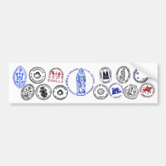 Autocollant pare-chocs Saint James Way