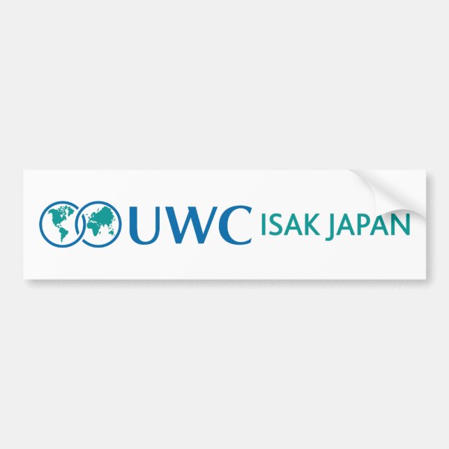 Autocollant pare-chocs UWC ISAK Japon (Devant)