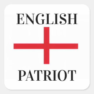 Autocollant patriote anglais