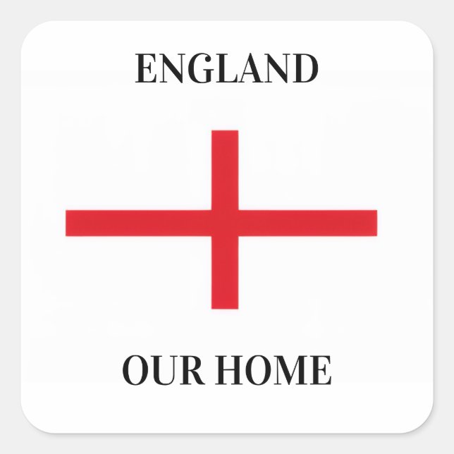 Autocollant patriote anglais (Devant)