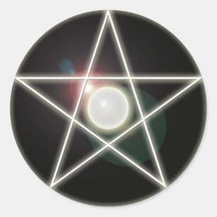 Autocollant Pentagram 2