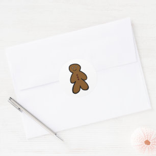 Autocollant personnalisable en pain d'épice