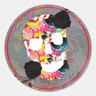 AUTOCOLLANT PERSONNALISABLE HALLOWEEN JOUR DES MOR