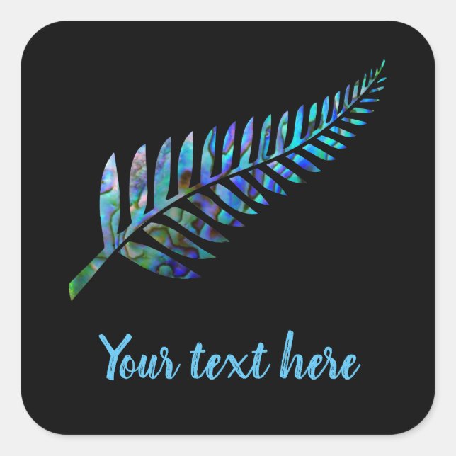 AUTOCOLLANT PERSONNALISABLE NOUVELLE-ZÉLANDE KIWI  (Devant)
