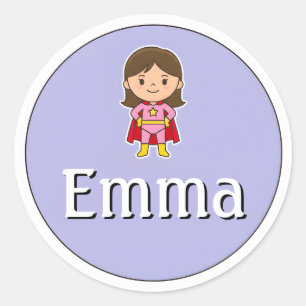 Autocollant personnalisé avec le nom de l'enfant –