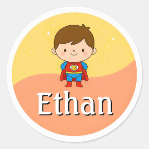 Autocollant personnalisé avec le nom de l'enfant –