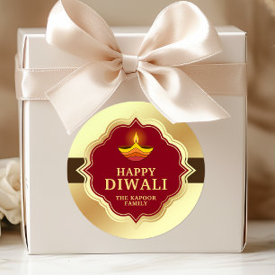 Autocollant personnalisé Diwali