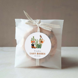 Autocollant personnalisé Last Rodeo