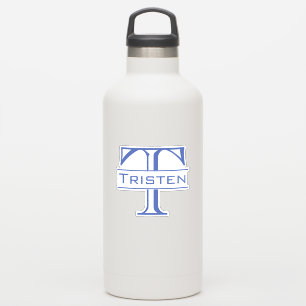 Autocollant personnalisé Monogramme découpé