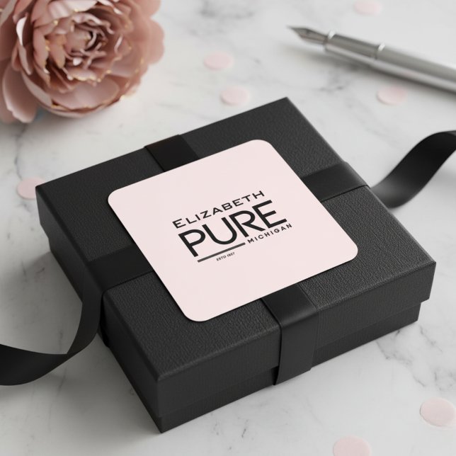 Autocollant personnalisé Pure Michigan (Pure Michigan Personalized Sticker)