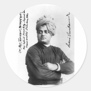 Autocollant photo Swami Vivekananda 1893