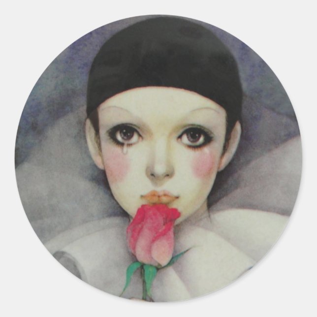 Autocollant Pierrot 1980 (Devant)