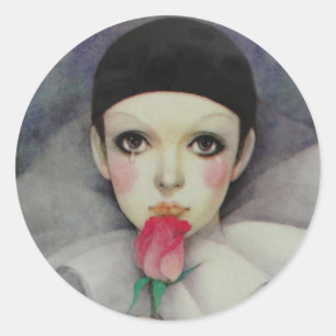 Autocollant Pierrot 1980