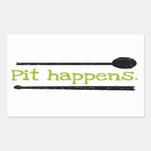Autocollant Pit Happens