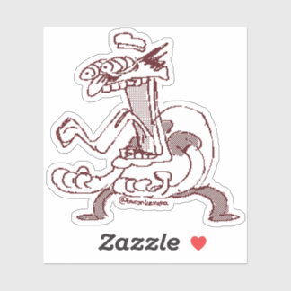 Autocollant Pizza Tower Peppino Spaghetti