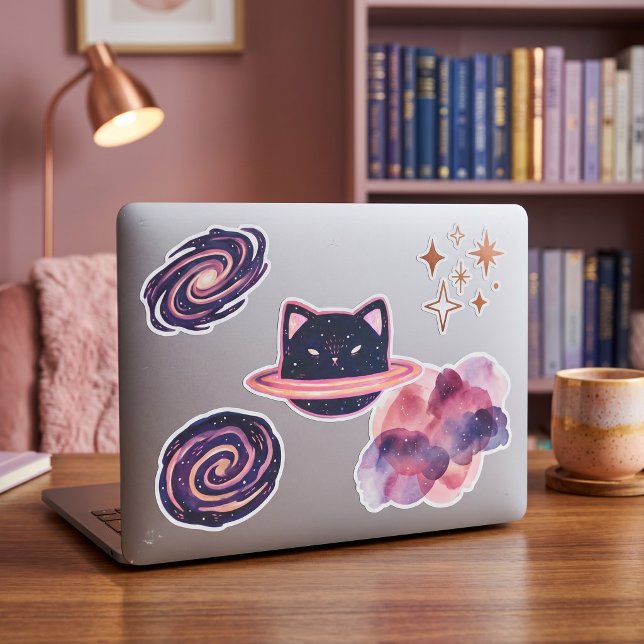 Autocollant Planète Chat (Créateur téléchargé)