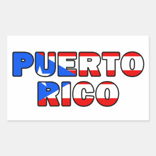 Autocollant Porto Rico
