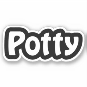 Autocollant Potty