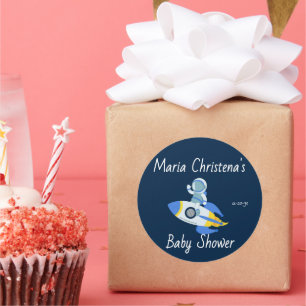 Autocollant pour Baby Shower pour une balade en fu