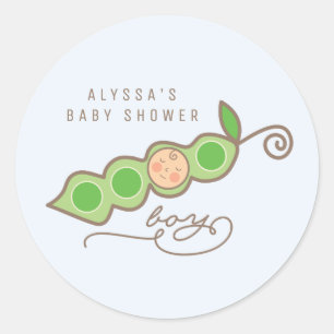 Autocollant pour Baby Shower sur le thème d'un Pet