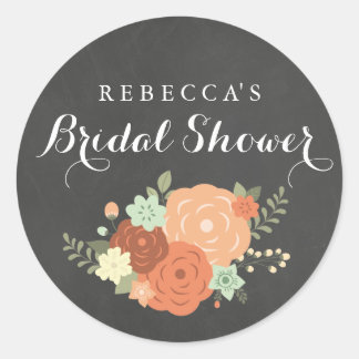 Autocollant pour Baby Shower sur tableau noir avec