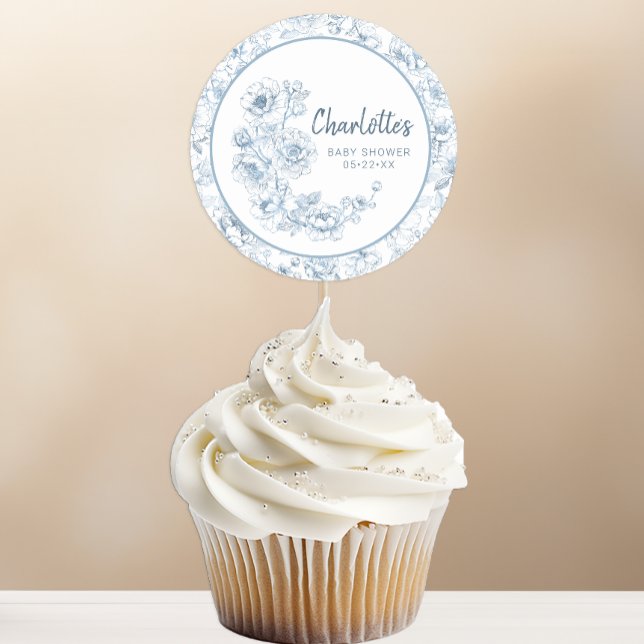 Autocollant pour Baby Shower thème Chinoiserie – F (Sticker for many party uses)