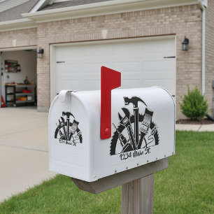 Autocollant pour boîte aux lettres de l'homme à to