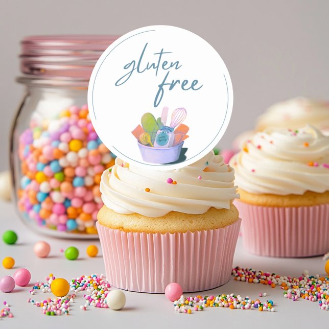 Autocollant pour boulangerie sans gluten (Créateur téléchargé)