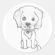 Autocollant pour chien