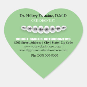 Autocollant pour dentiste orthodontiste