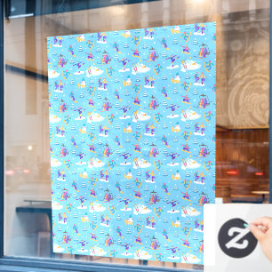 AUTOCOLLANT POUR FENÊTRE 