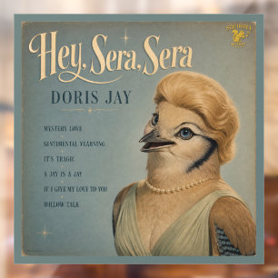 Autocollant Pour Fenêtre Album Doris Jay : une parodie