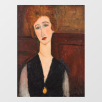 Amedeo Modigliani - Portrait d'une femme