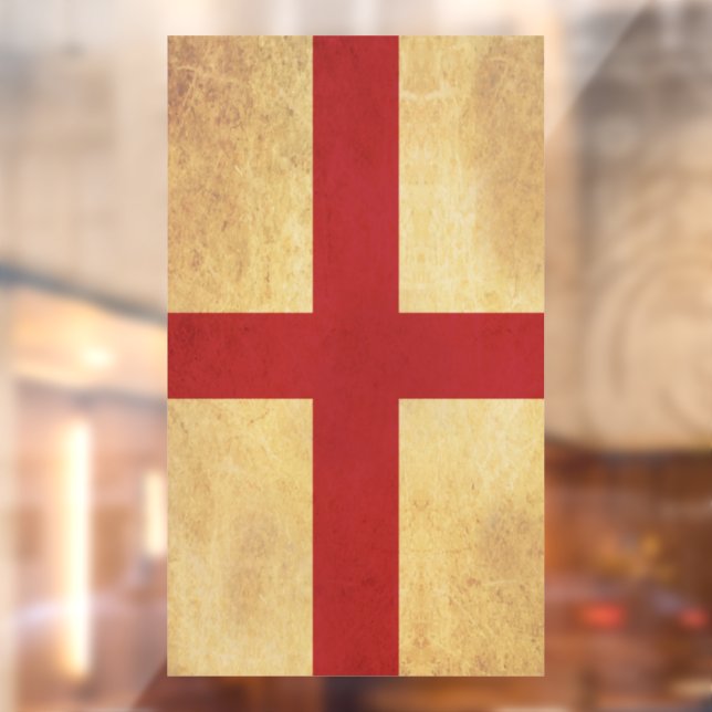 Autocollant Pour Fenêtre Angleterre Drapeau design Vintage (Feuille 2)
