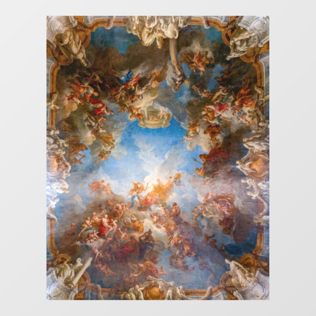 Autocollant Pour Fenêtre Apothéose d'Hercule au Château de Versailles (Feuille)