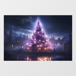 Autocollant Pour Fenêtre Arbre de Noël