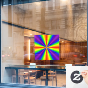 Autocollant Pour Fenêtre Arc en arc-en-ciel